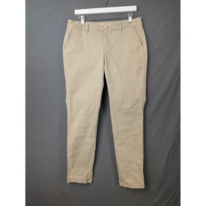 Eddie Bauer Womens‎ Khaki Boyfriend Midrise Slim Chino Pants Size 6